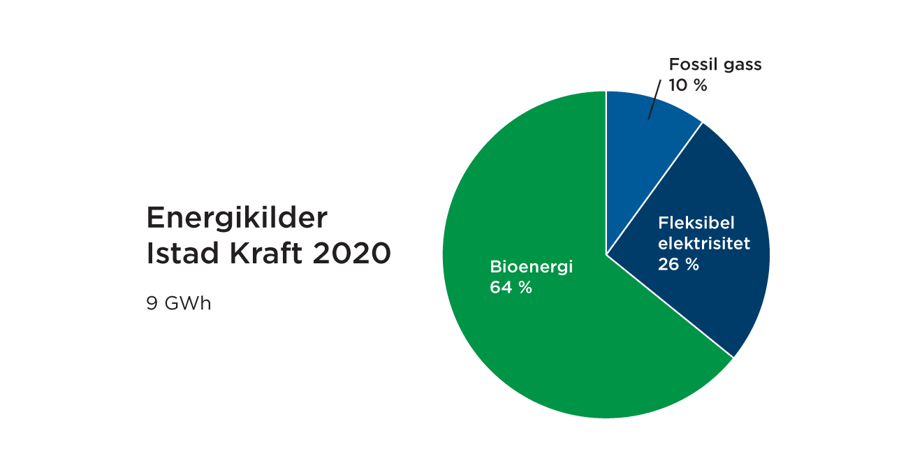 Energikilde 2020 Kakediagram Energikilde 2020 Kakediagram