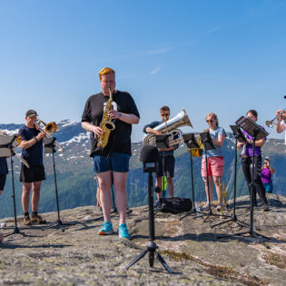 Musikkvandring til Prestaksla