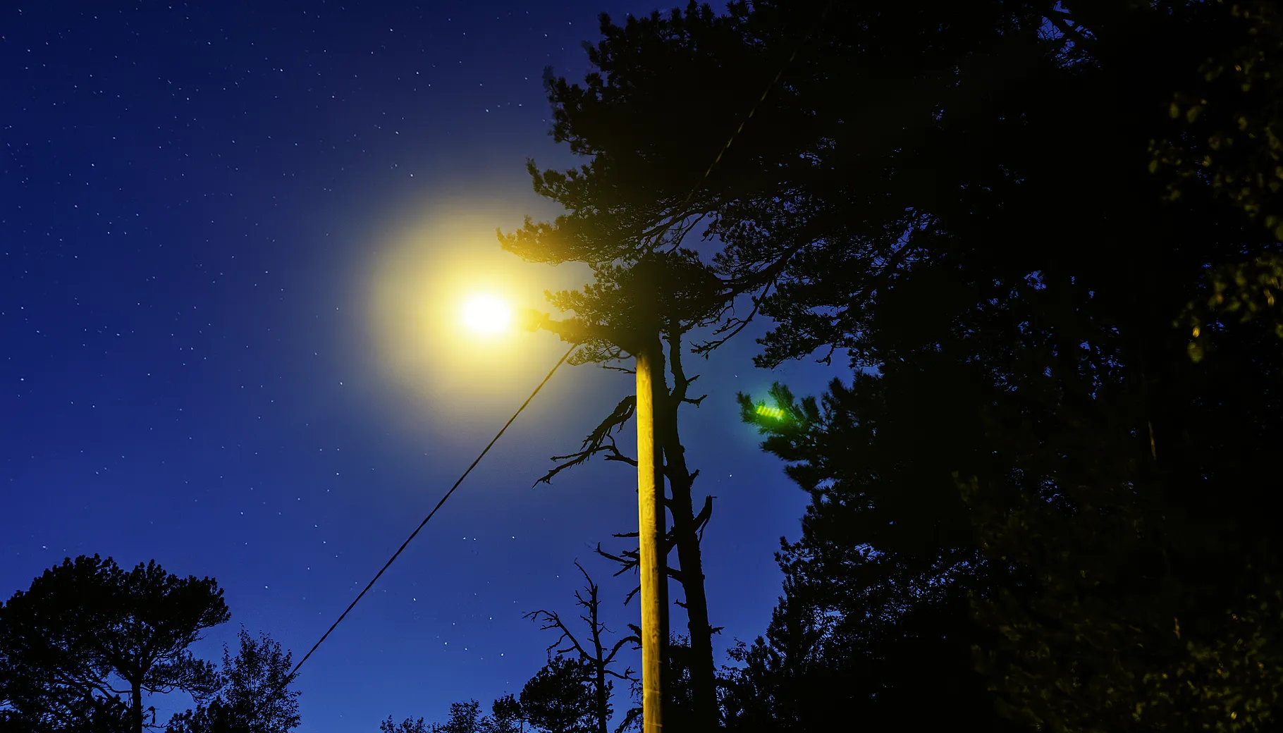 Istad Kraft bidrar til lys og trygghet i Moldemarka