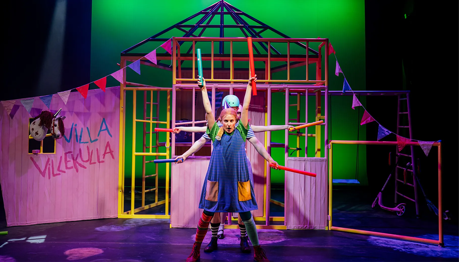 Opplev Pippi Langstrømpe på Teatret Vårt Opplev Pippi Langstrømpe på Teatret Vårt
