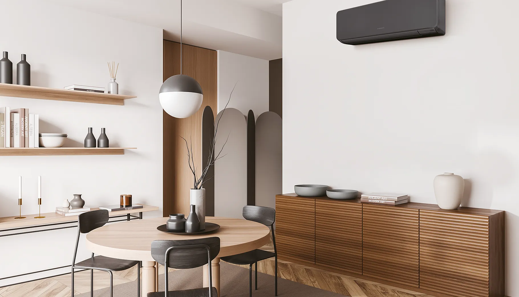 Vinterkongen sort Veggmontert