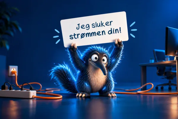Bli med på jakten på strømslukerne! Bli med på jakten på strømslukerne!