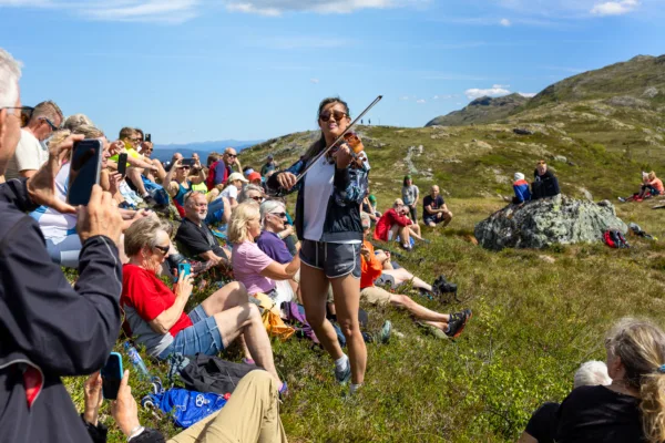 Musikkvandring til Prestaksla