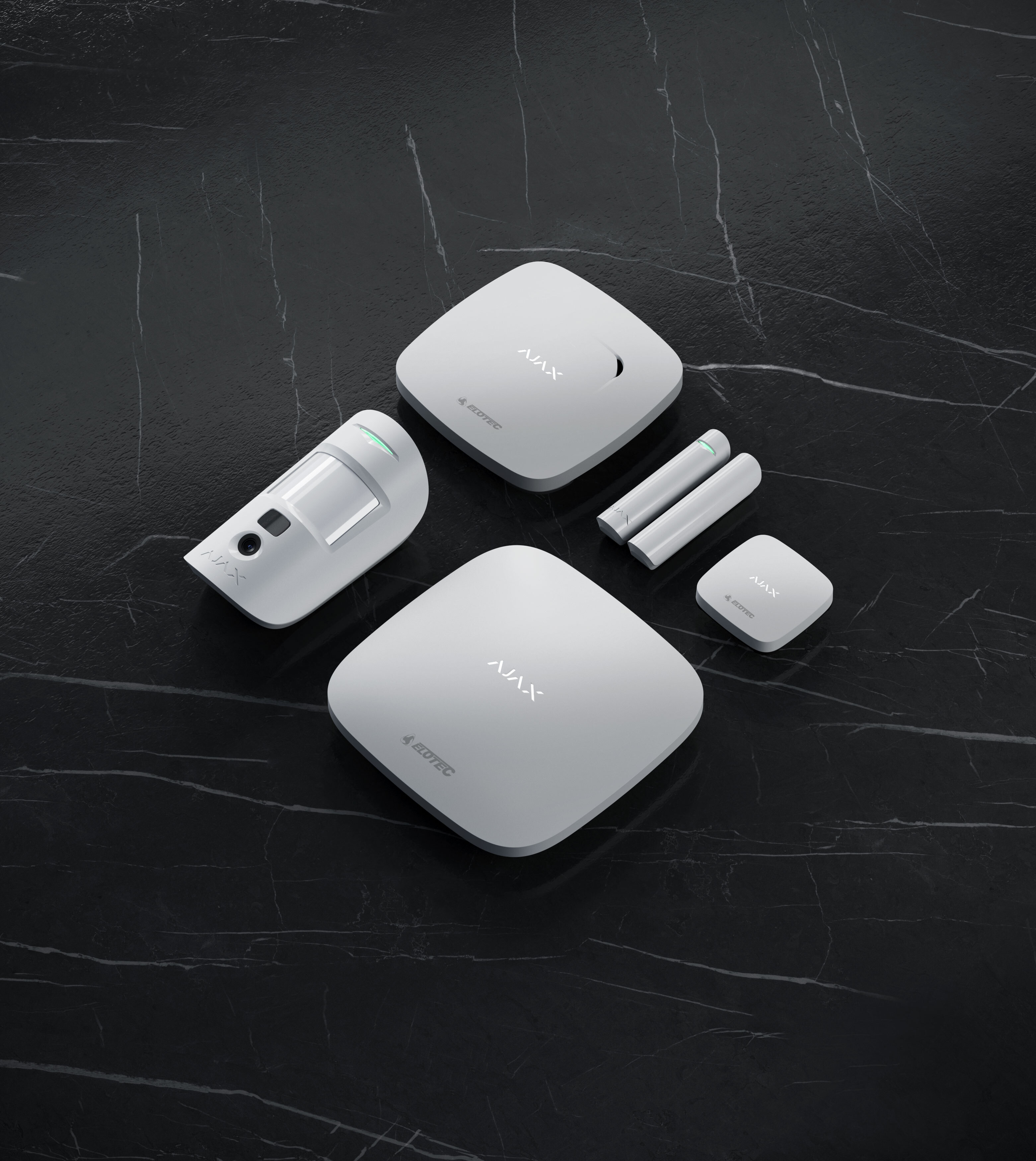 Startpakke for brann- og innbruddsalarm