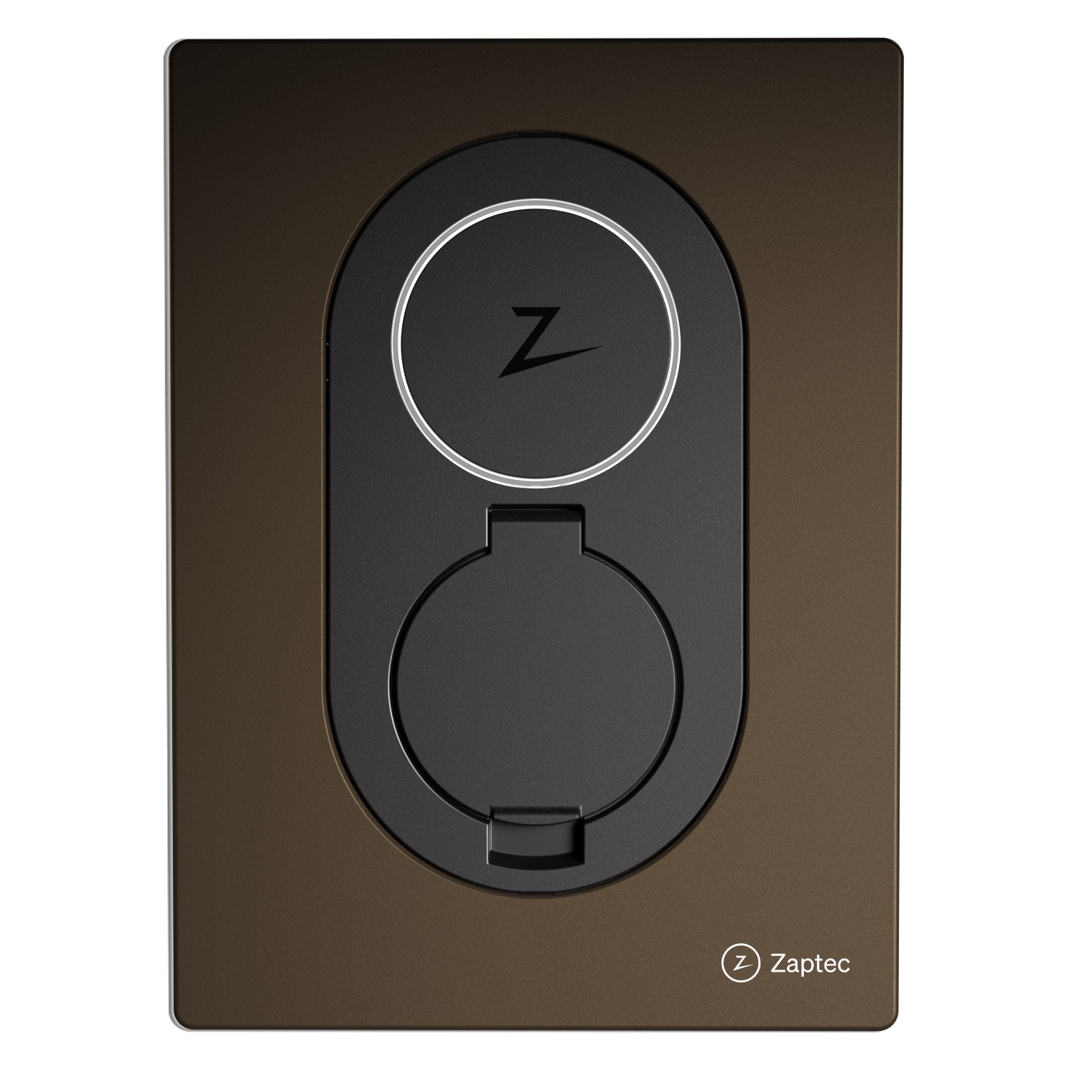 Zaptec Go Brun
